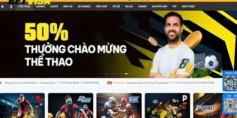 Cá độ thể thao Bet Visa